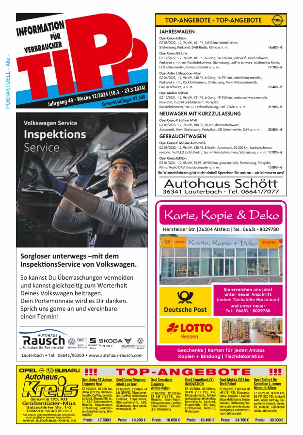 Tipp Vogelsberg Titelblatt 12/2024