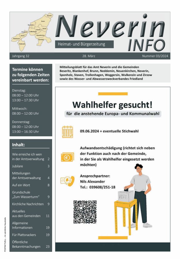 Neverin INFO Titelblatt 03/2024
