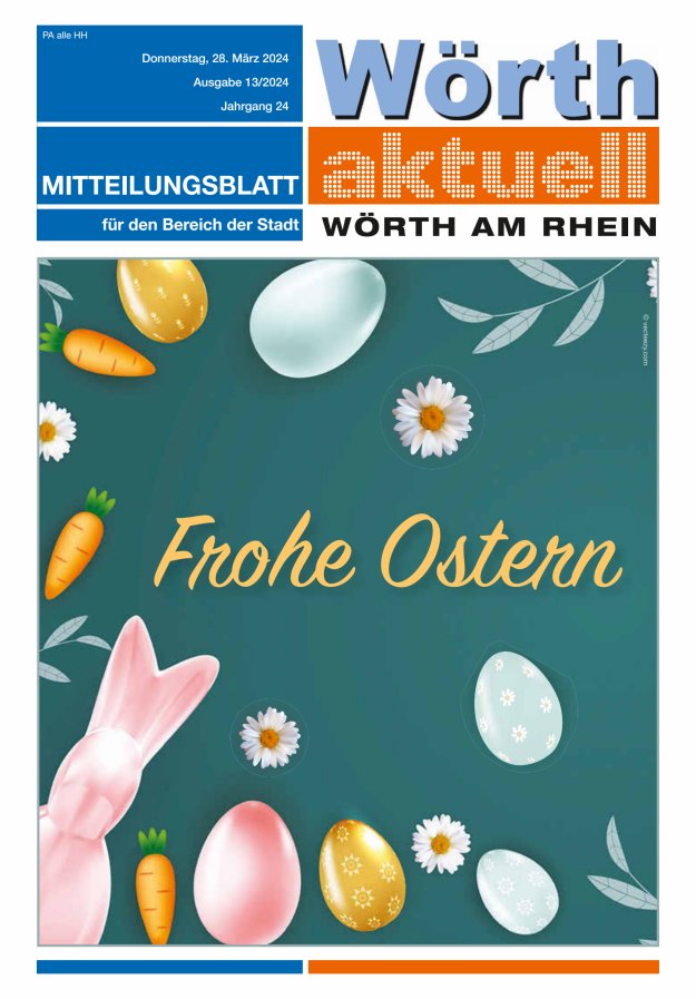 Wörth aktuell Titelblatt 12/2024