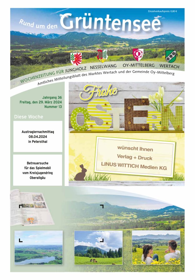Rund um den Grüntensee Titelblatt 13/2024