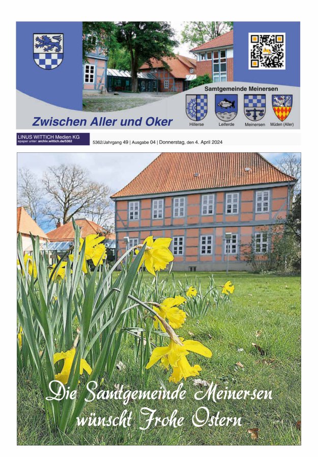 Zwischen Aller und Oker Titelblatt 04/2024
