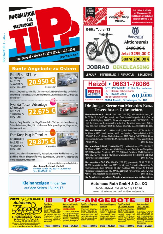 Tipp Vogelsberg Titelblatt 13/2024