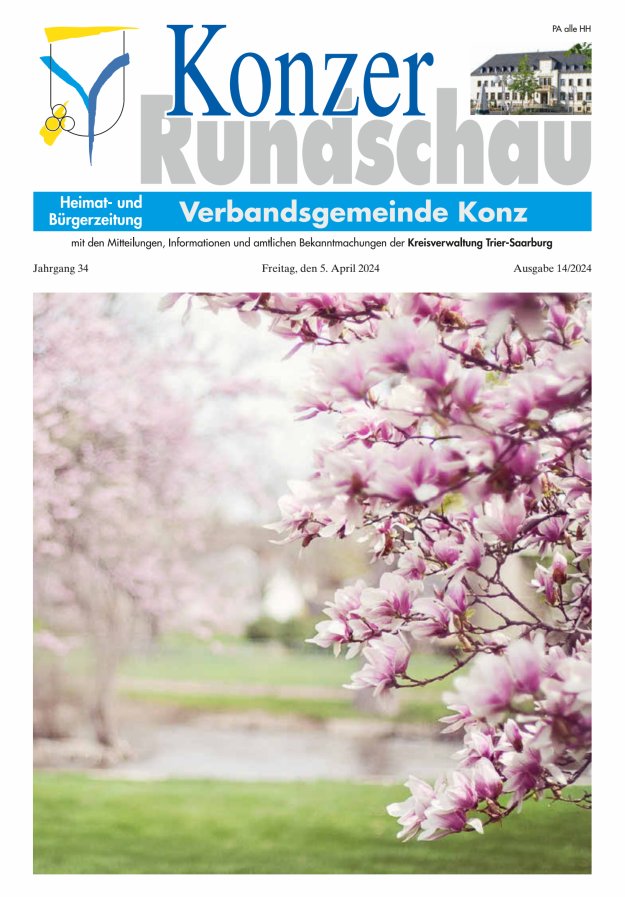 Konzer Rundschau Titelblatt 14/2024
