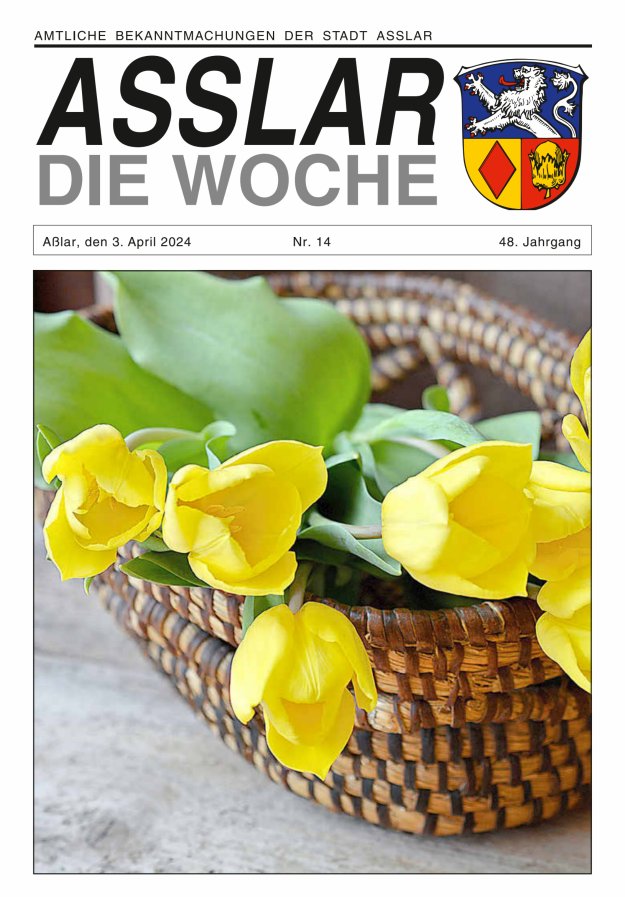 Asslar - Die Woche Titelblatt 14/2024