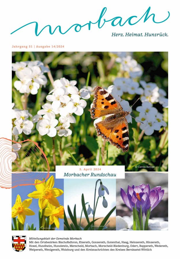 Morbacher Rundschau Titelblatt 14/2024