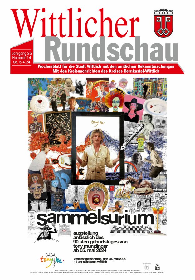 Wittlicher Rundschau Titelblatt 14/2024