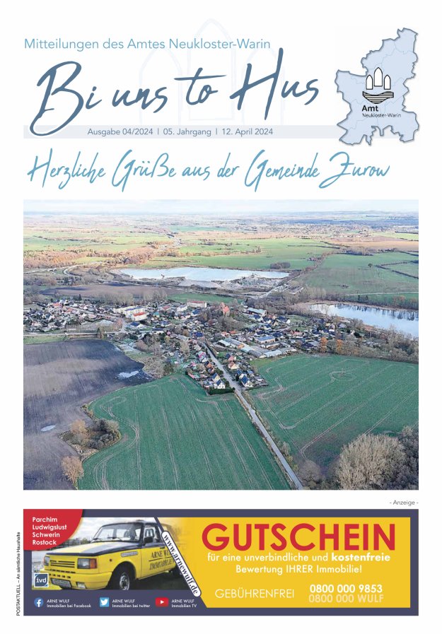 Bi uns to Hus Titelblatt 04/2024