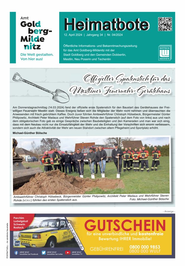 Heimatbote Titelblatt 04/2024