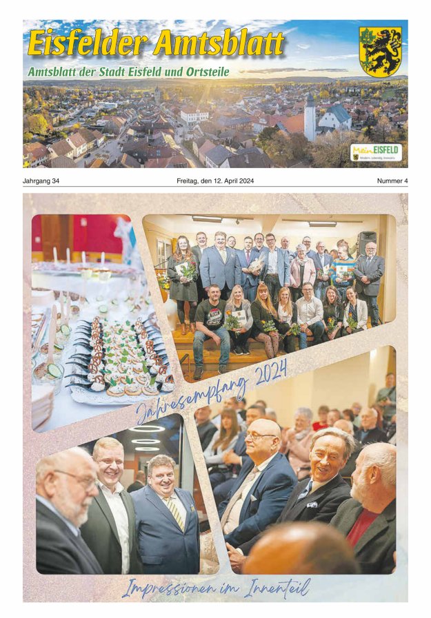 Eisfelder Amtsblatt Titelblatt 04/2024