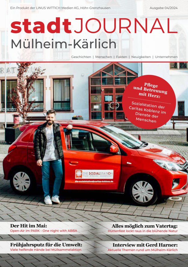 Stadtjournal Mülheim-Kärlich Titelblatt 04/2024
