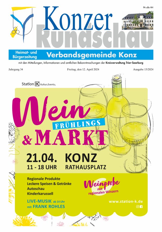 Konzer Rundschau Titelblatt 15/2024