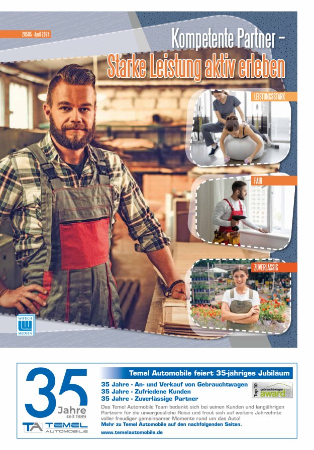Kompetente Partner an Ihrer Seite Kreis Westerwald Süd Titelblatt 08/2024
