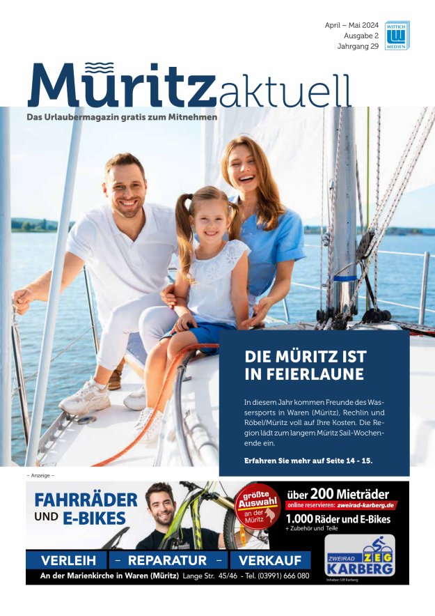 Müritz Aktuell Titelblatt 02/2024
