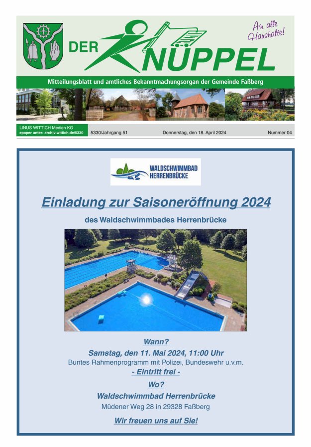Der Knüppel Titelblatt 04/2024