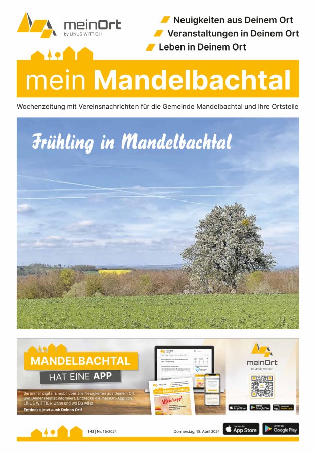 mein Mandelbachtal Titelblatt 16/2024