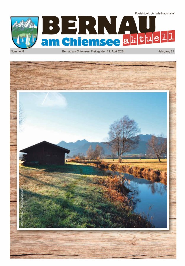 Bernau Aktuell Titelblatt 08/2024