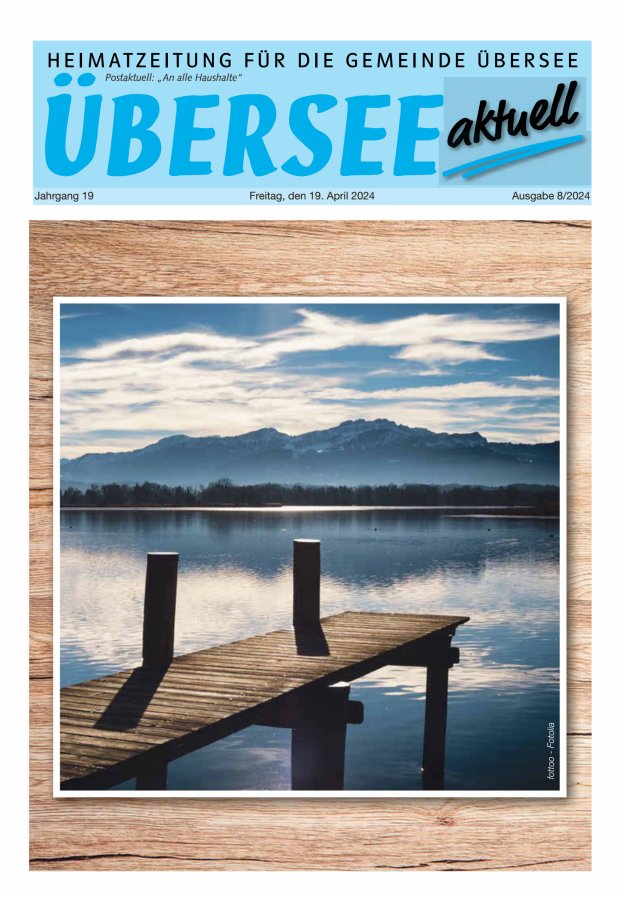 Übersee Aktuell Titelblatt 08/2024