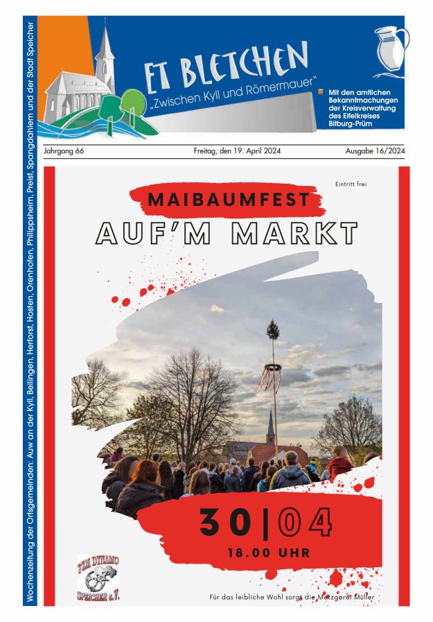 Et Bletchen VG Speicher Titelblatt 16/2024