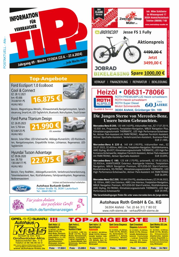 Tipp Vogelsberg Titelblatt 17/2024