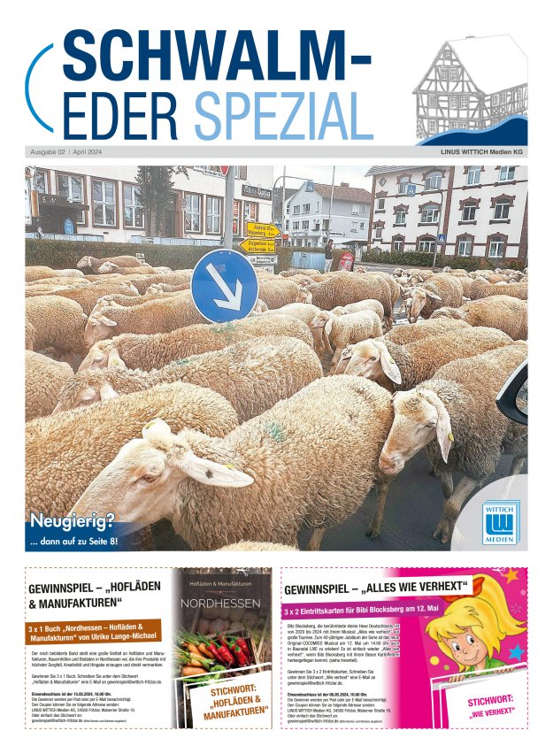 Schwalm-Eder Spezial Titelblatt 02/2024