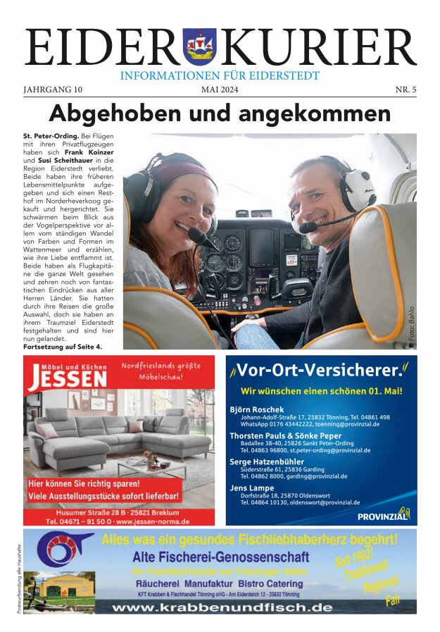Eider-Kurier Titelblatt 04/2024
