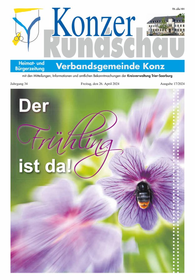Konzer Rundschau Titelblatt 17/2024