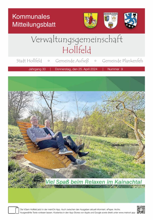 MB der Verwaltungsgemeinschaft Hollfeld  Titelblatt 09/2024