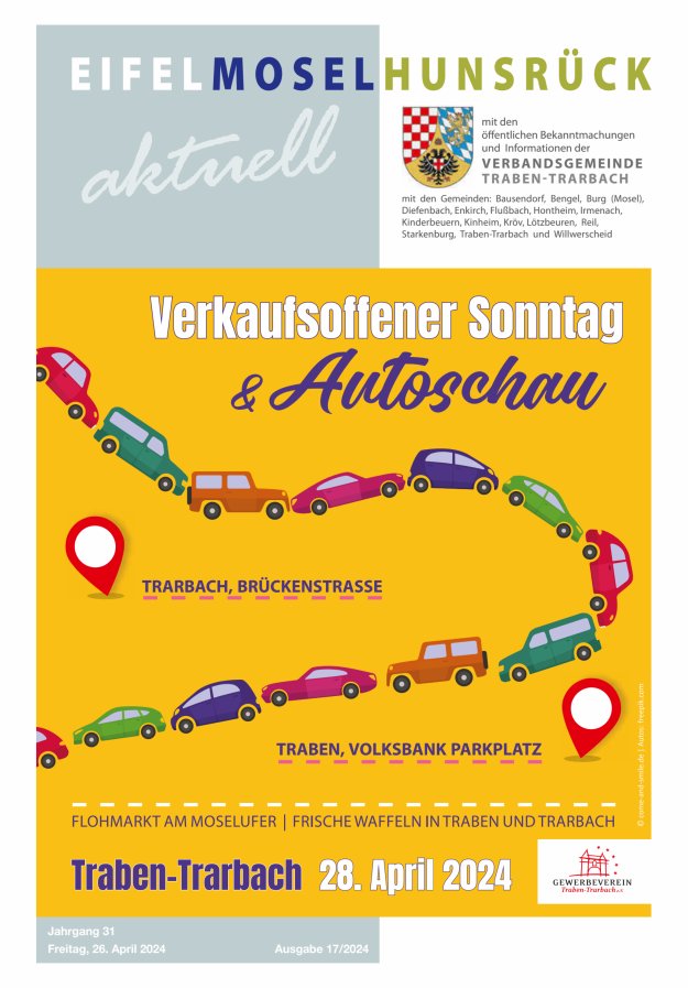 Eifel-Mosel-Hunsrück aktuell VG Traben-Trarbach Titelblatt 17/2024