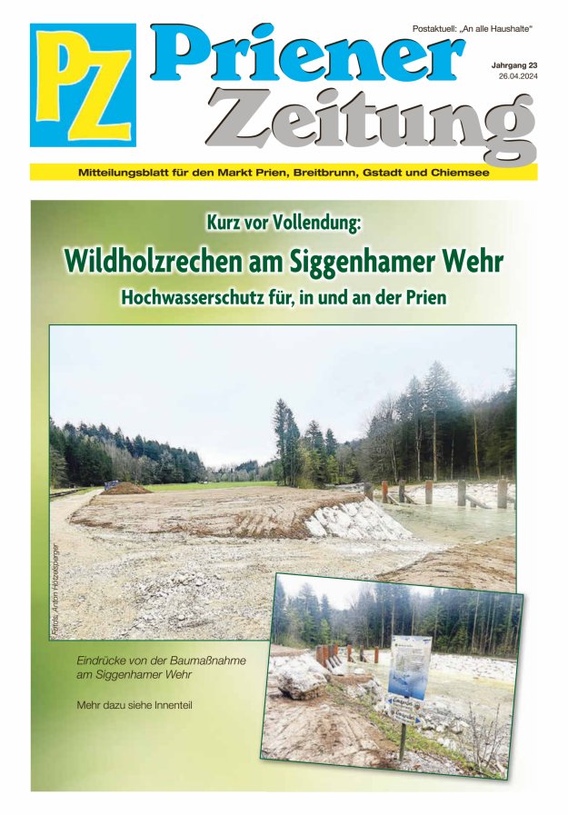 Priener Zeitung Titelblatt 04/2024