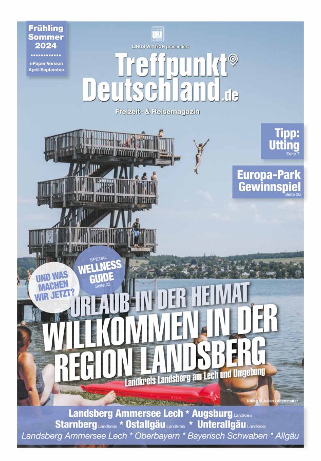 TreffpunktDeutschland Region Landsberg Reisemagazin Titelblatt 03/2024