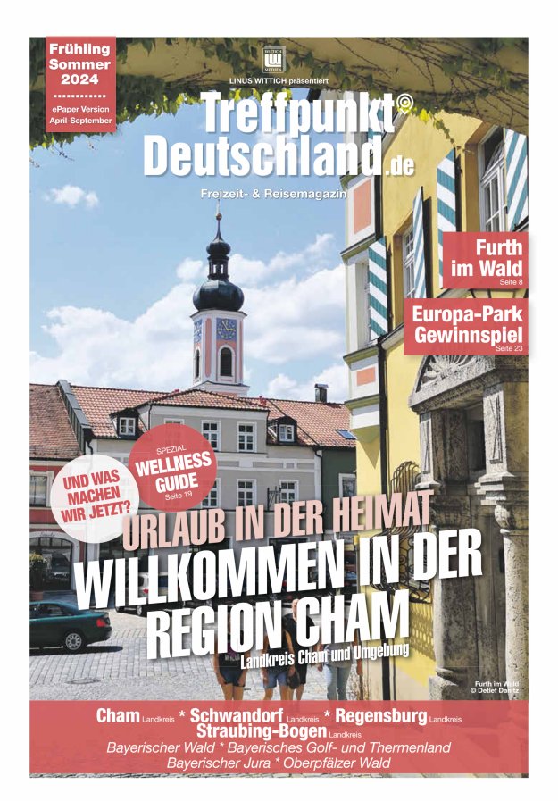 TreffpunktDeutschland Region Chan Reisemagazin Titelblatt 01/2024