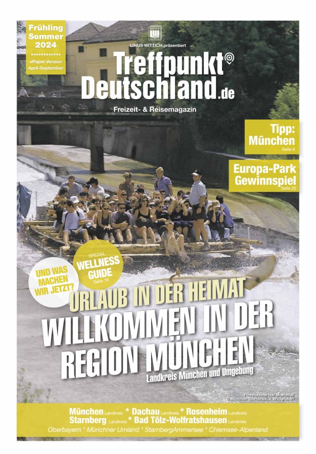 TreffpunktDeutschland Region München Reisemagazin Titelblatt 02/2024