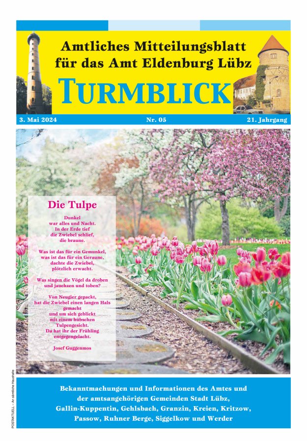Turmblick Titelblatt 05/2024