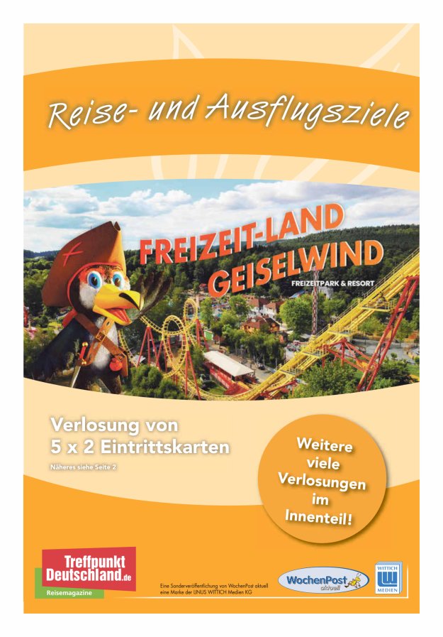 WochenPost Reisejournal Titelblatt 05/2024