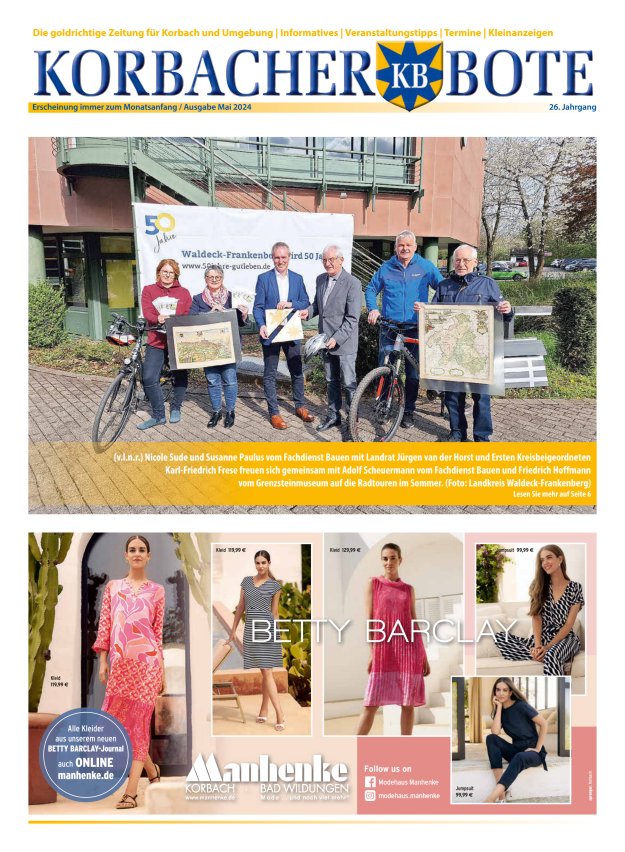Korbacher Bote Titelblatt 04/2024