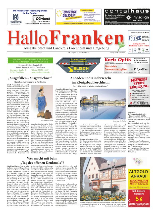 Hallo Franken Titelblatt 1196/2024