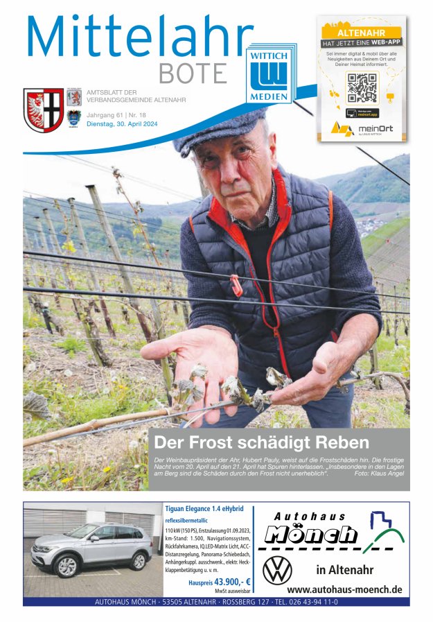 Mittelahr Bote Titelblatt 18/2024