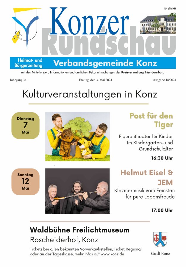 Konzer Rundschau Titelblatt 18/2024