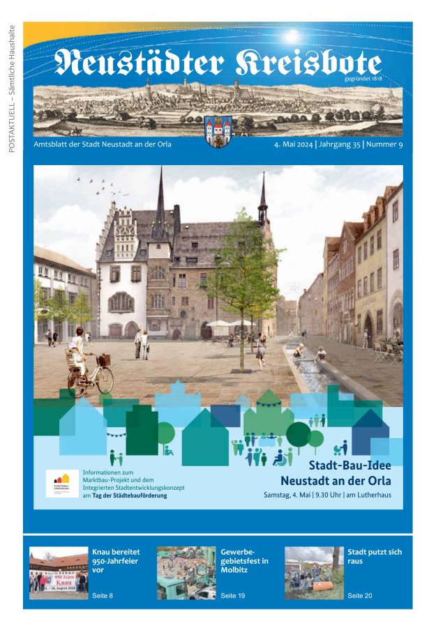 Neustädter Kreisbote Titelblatt 09/2024