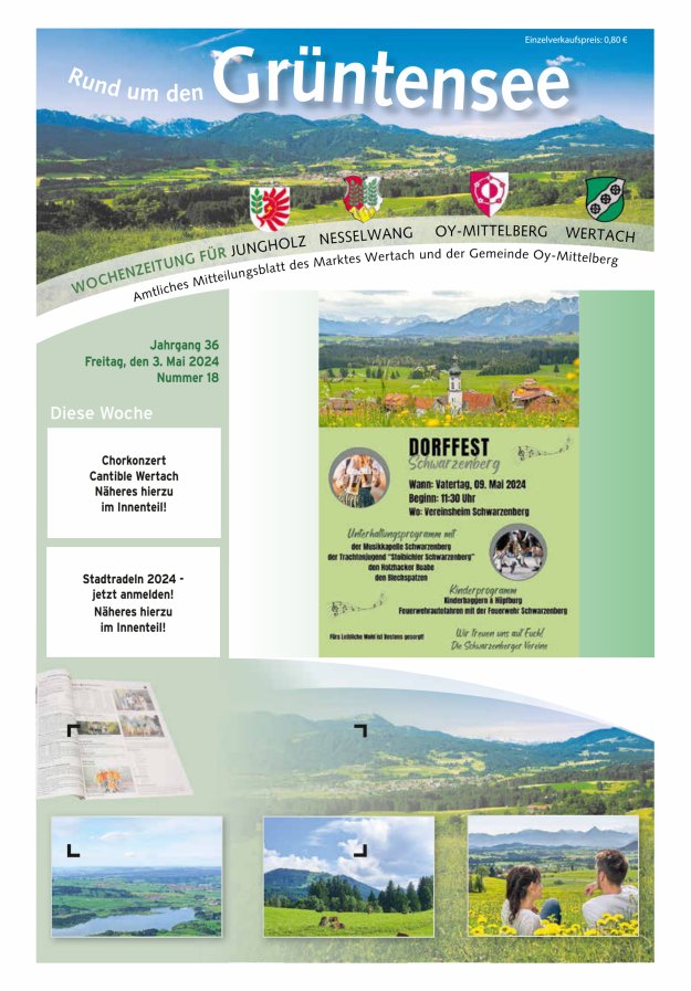Rund um den Grüntensee Titelblatt 18/2024