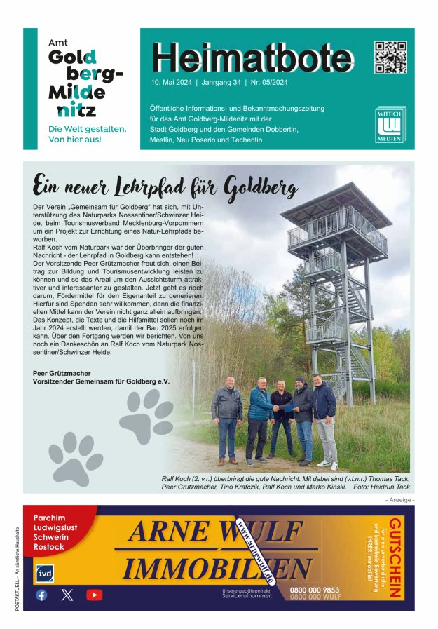 Heimatbote Titelblatt 05/2024