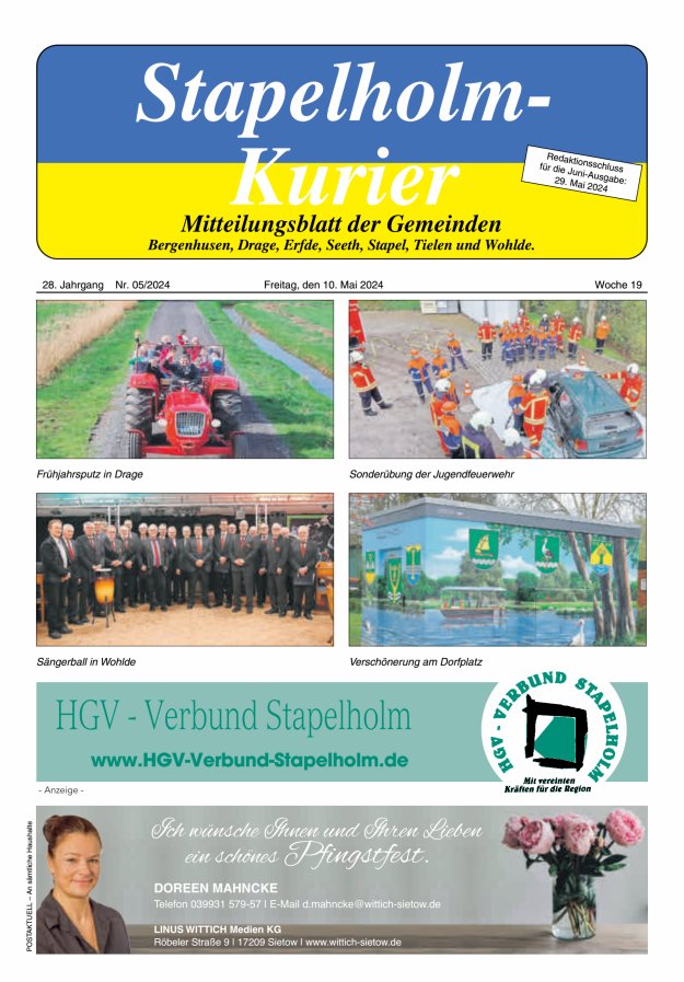 Stapelholm-Kurier Titelblatt 05/2024