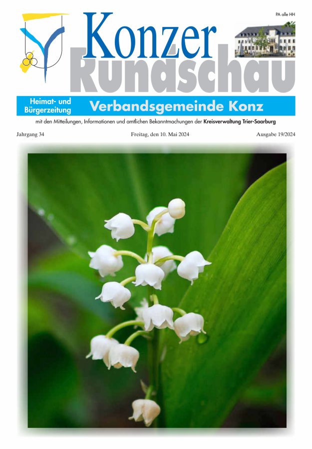 Konzer Rundschau Titelblatt 19/2024