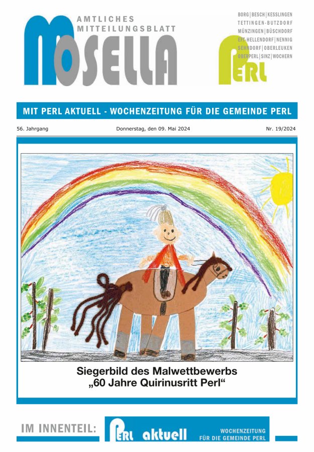 Mosella Perl Titelblatt 19/2024