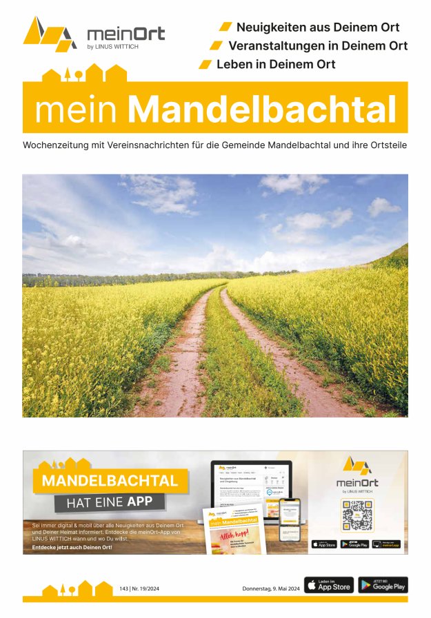 mein Mandelbachtal Titelblatt 19/2024
