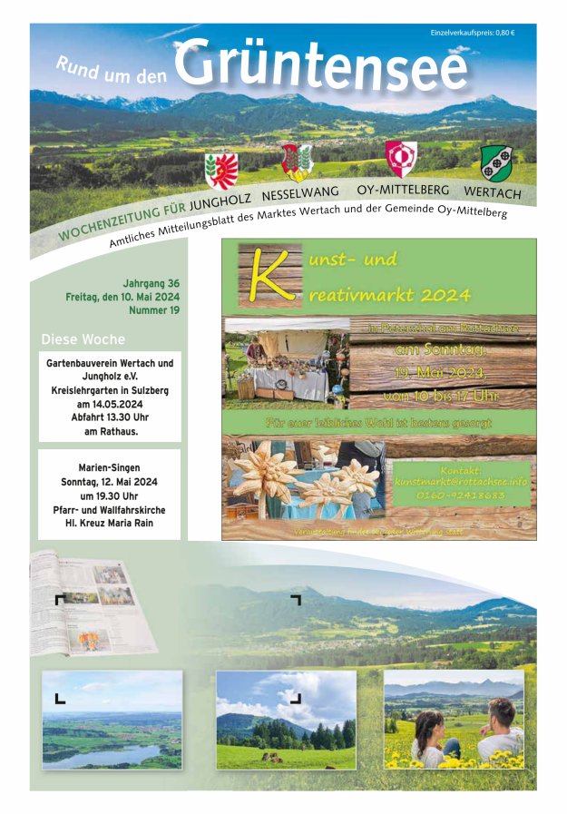 Rund um den Grüntensee Titelblatt 19/2024