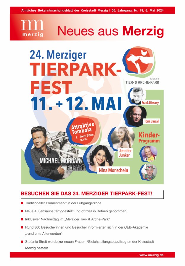 Neues aus Merzig Titelblatt 19/2024