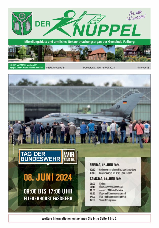 Der Knüppel Titelblatt 05/2024