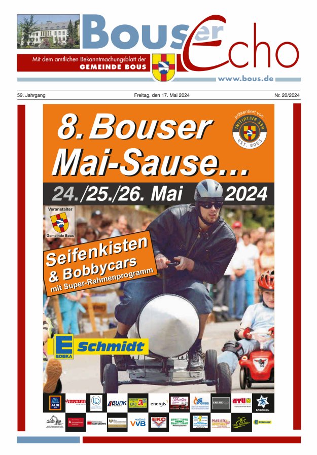 Bouser Echo Titelblatt 20/2024