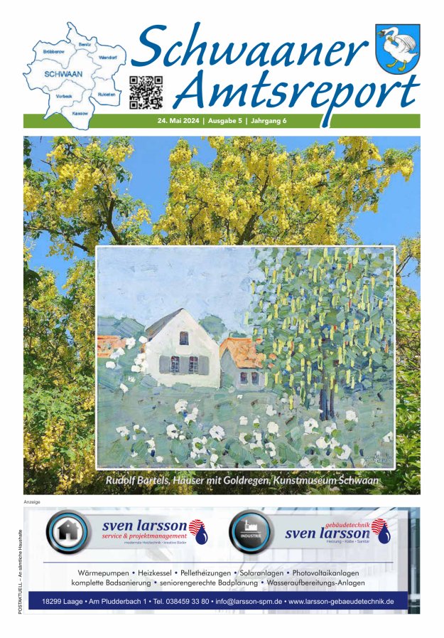 Schwaaner Amtsreport Titelblatt 05/2024